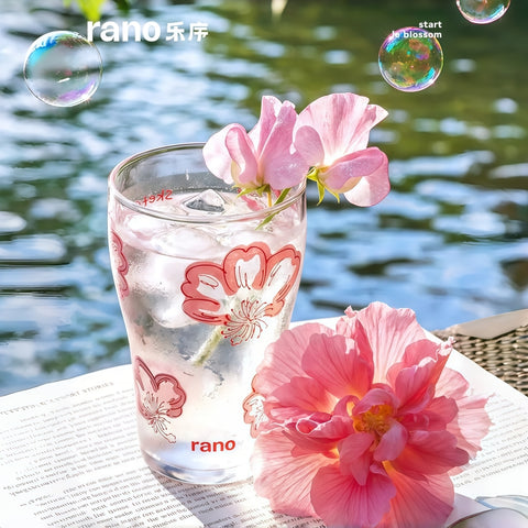 Rano Le Blossom Bubble Glass Cup 520ml
