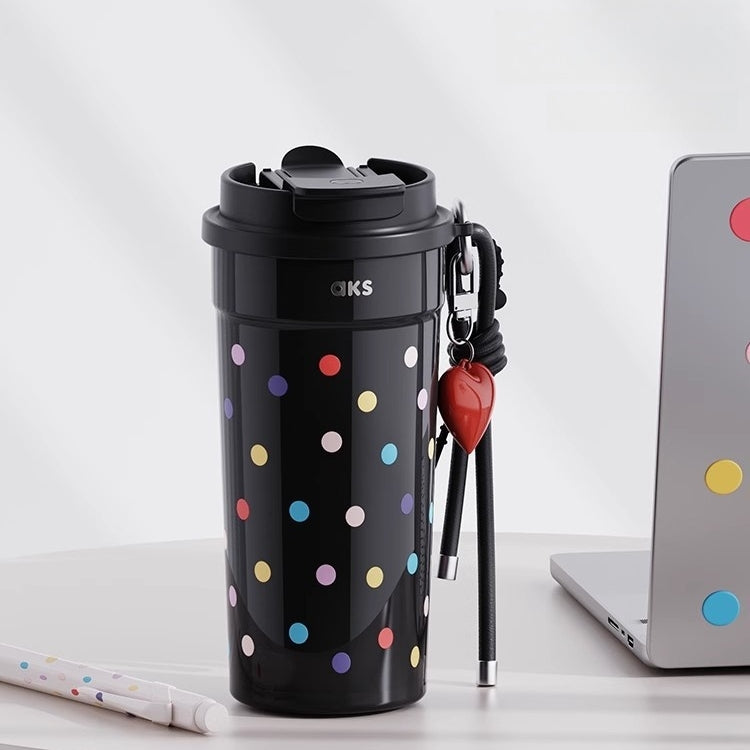 AKS MOKA 550ml Coffee Cup in Frosted Sugar and Cosmic Pop colors