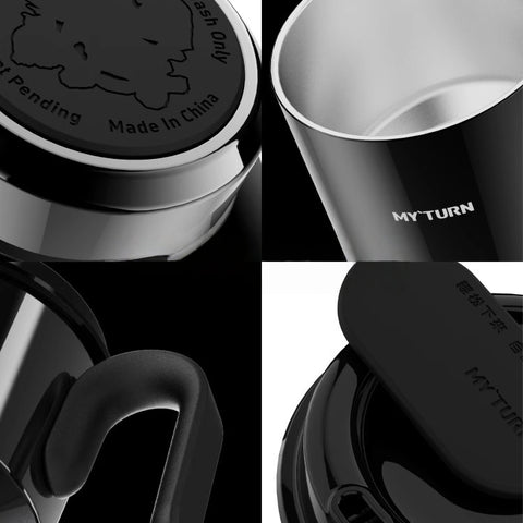 Aluminum-handle-coffee-mug-ergonomic-grip