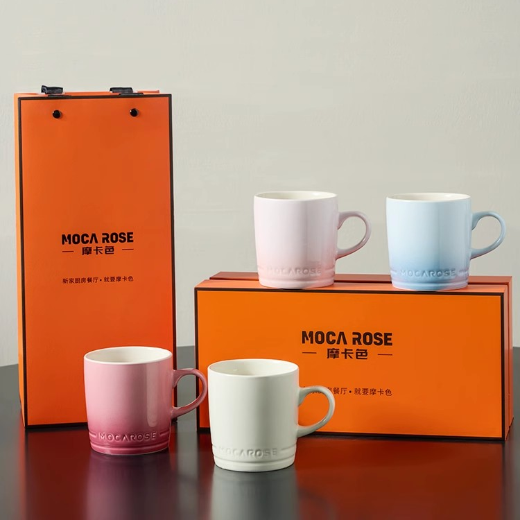 MOCA ROSE Couple Mug Set