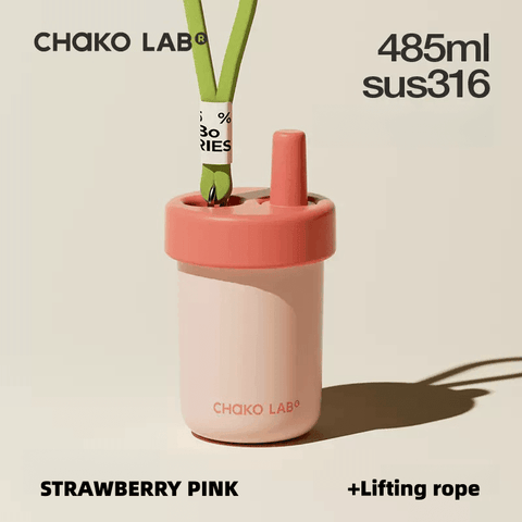 CHAKO LAB Ceramic Insulated BOBO Straw Cup 450ml