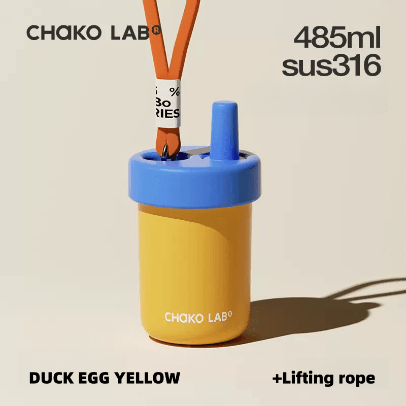 CHAKO LAB Ceramic Insulated BOBO Straw Cup 450ml