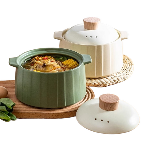 Eco-friendly cooking pot with steam vent