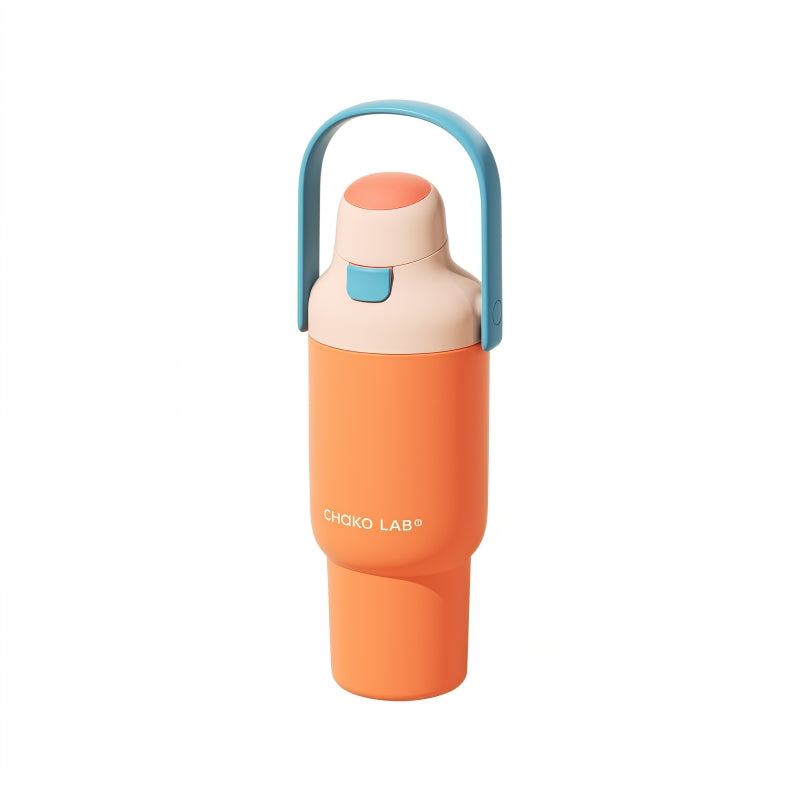 CHAKOLAB Linba Cup 870ml Insulated Straw Tumbler with Carry Handle