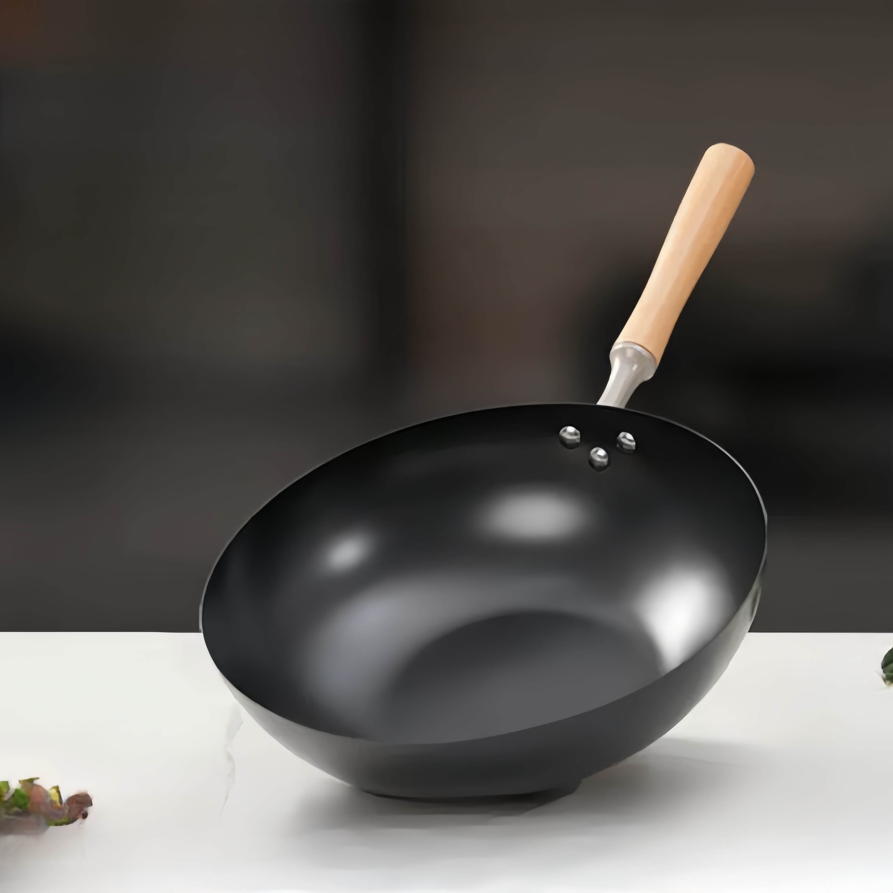 DOOROOM GUIHEQI 30&32cm Non-stick Frying Wok