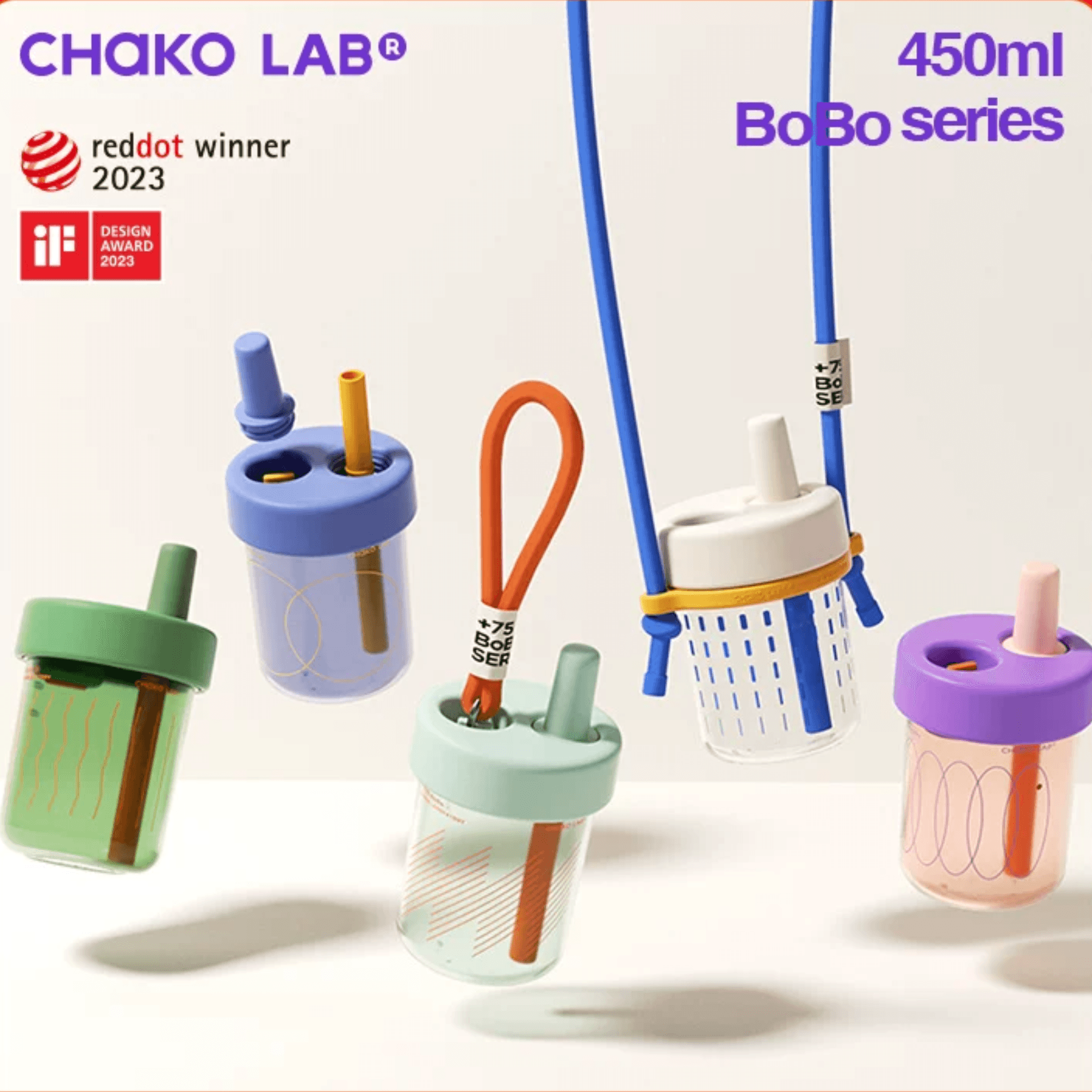 Chakolab Environmentally friendly BOBO straw cup