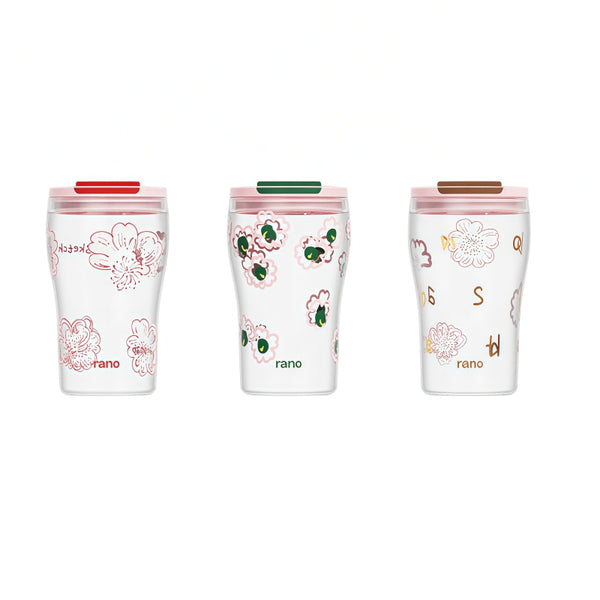 Rano Le Blossom Bubble Glass Cup 520ml
