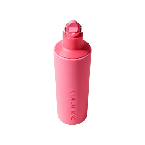 Chunlin 690ml Ice Mist Sports Bottle with Spray Lid