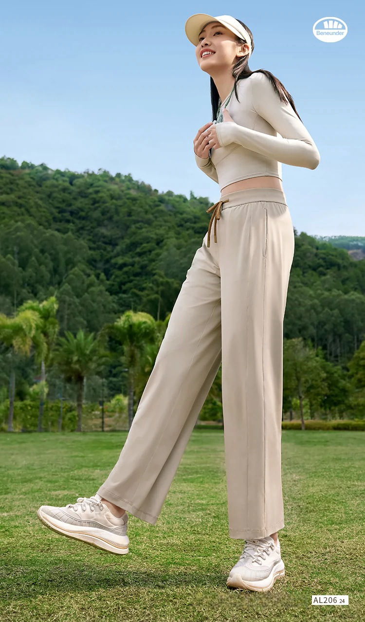 BENEUNDER Women's Wide-Legged Pants Sun Protective UPF50+