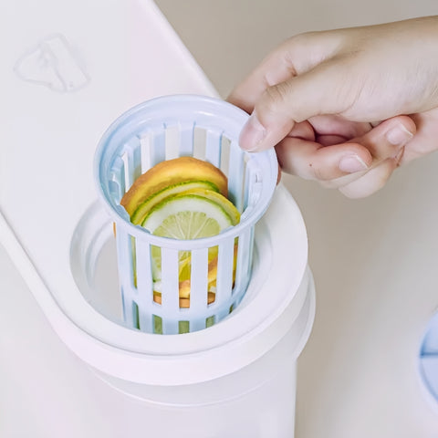 3.9L refrigerator water pitcher with dual filter and spout