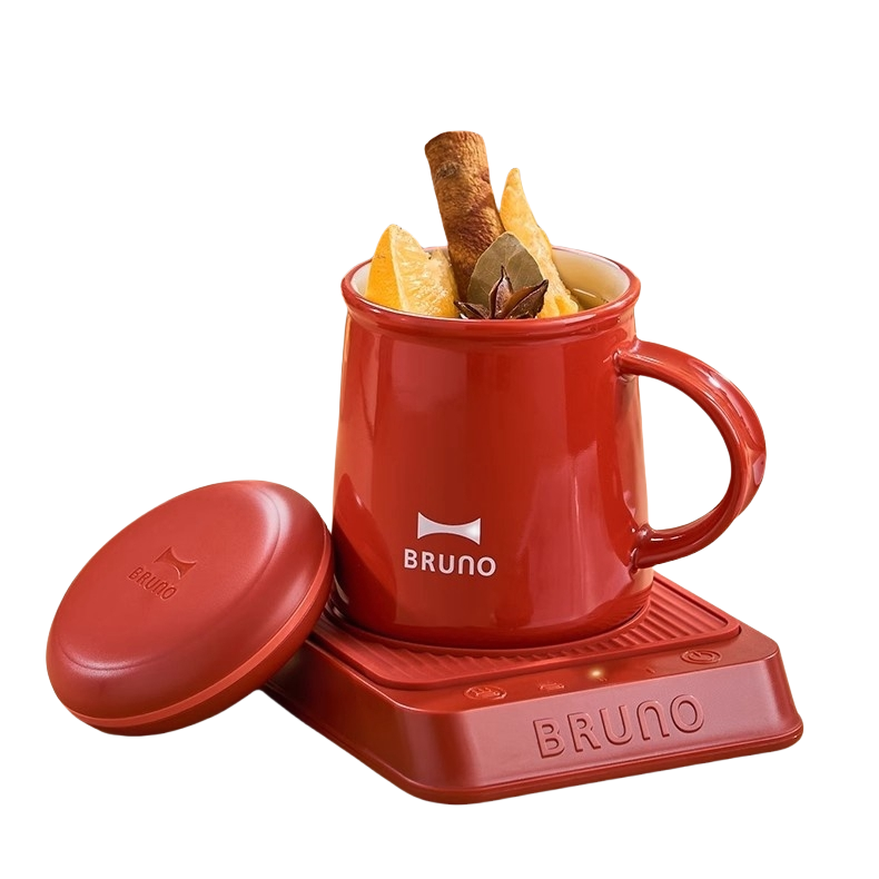 Fast heating mug warmer