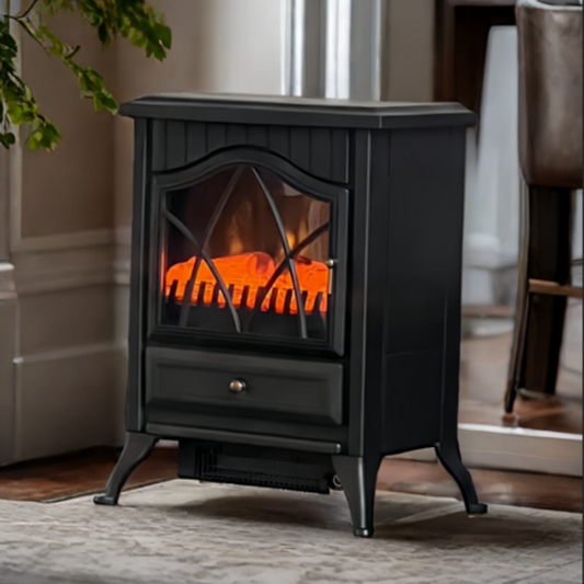 SUSHITE Electric Fireplace Heater 220v-240v For Europe