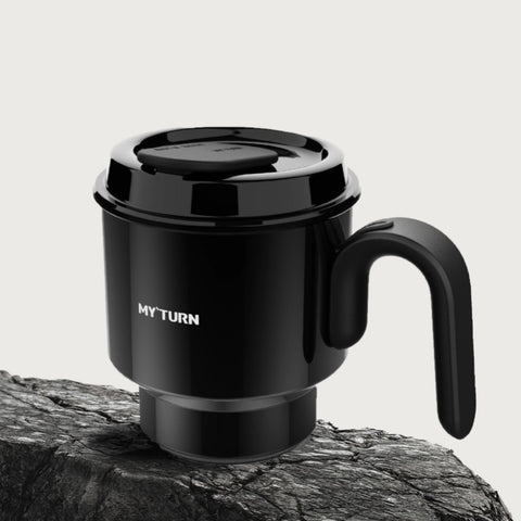 MY TURN Premium Coffee Tumbler - 450ml Double-Wall Insulated Mug