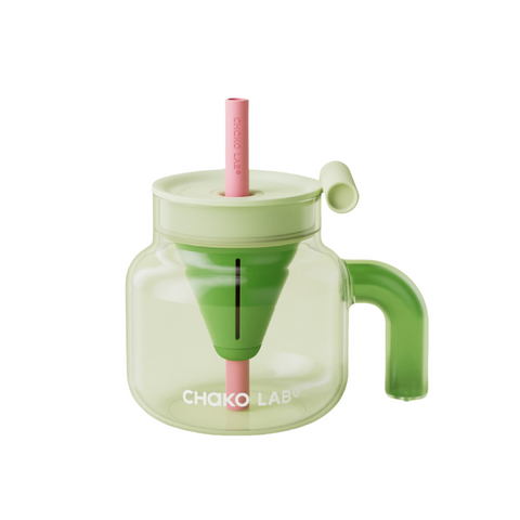 CHAKO LAB 1150ml borosilicate glass tea infuser tumbler 