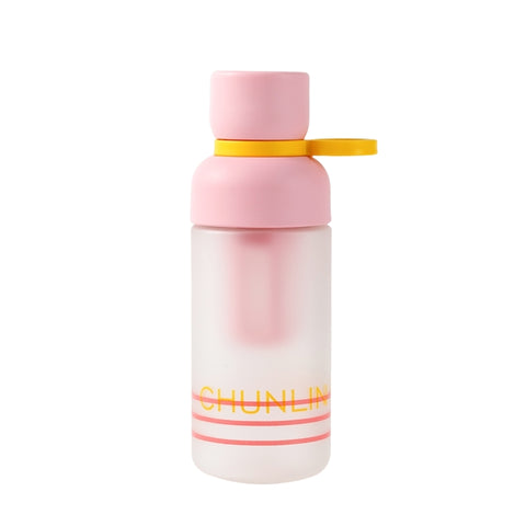Ergonomic carry handle on portable Tritan hydration cup