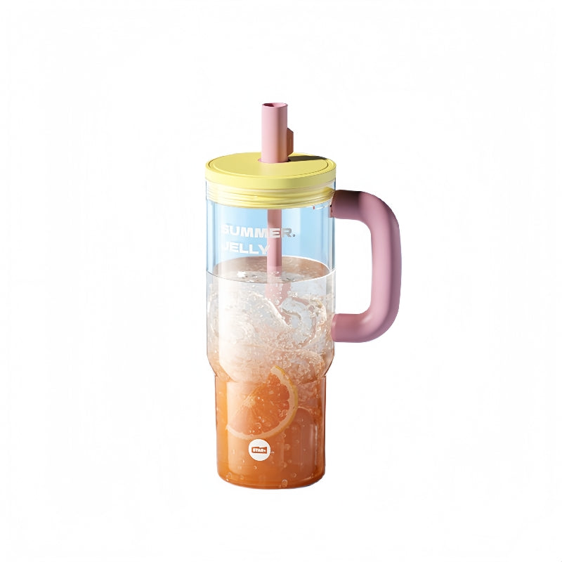 Sidagar Sunshine JELLY Straw Cup with Ice Grid