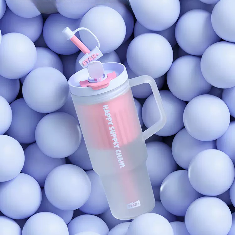 STAR+ Dopamine Straw Cup Water Bottle 600/1200ml