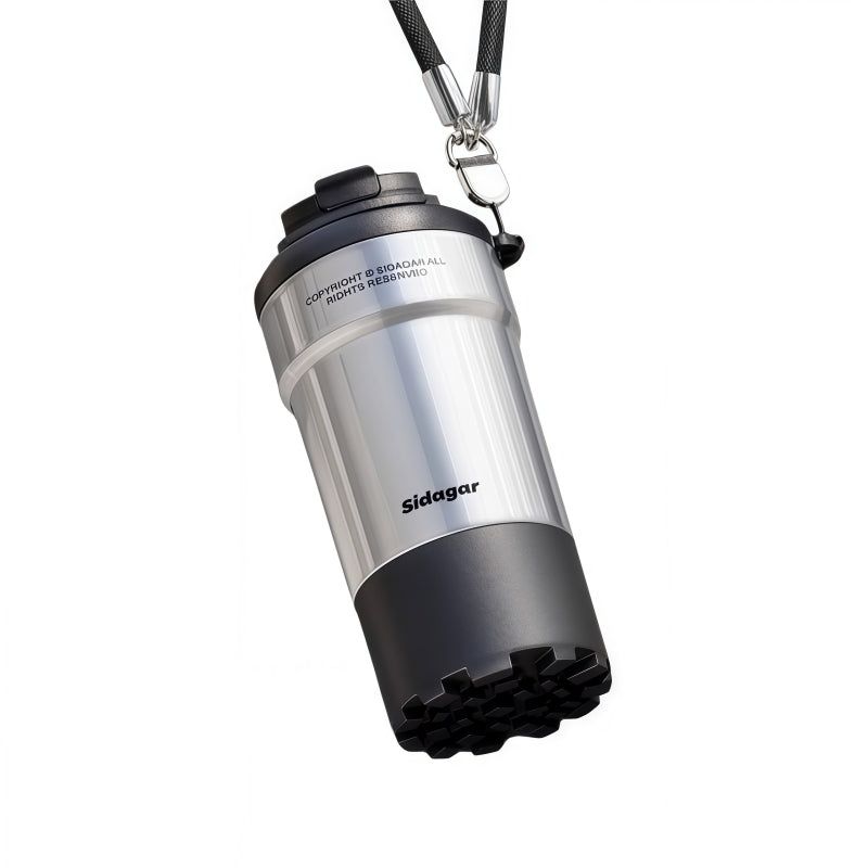 Sidagar Large Ceramic-Lined Dual-Drink Travel Bottle