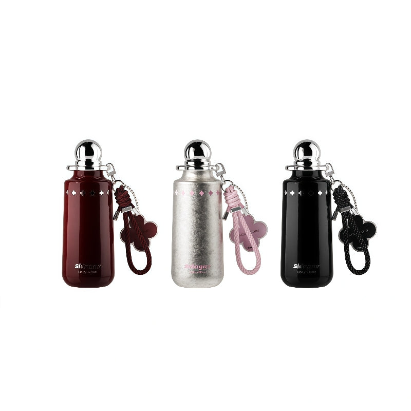 Sidagar Taoyao Titanium Water Bottle 335mL - 99.85% Pure Titanium Travel Tumbler, Leak-Proof Insulated Mug with Pop-up Straw, BPA-Free for Coffee, Tea, Milk, Office & Outdoor Gifts