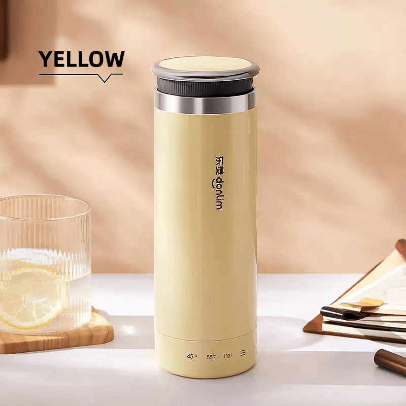 DONLIM Portable Electric Kettle Water Boiler Travel Heating Cup Boiled Water Pot 300ML