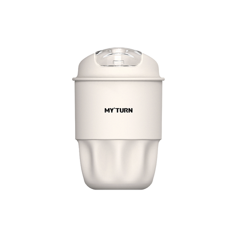 MY TURN Premium Insulated Coffee Cup – 316 Stainless Steel, Leak-Proof, One-Hand Operation, 260ml/450ml (Award-Winning Design for Car & Travel)