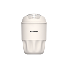 MY TURN Premium Insulated Coffee Cup – 316 Stainless Steel, Leak-Proof, One-Hand Operation, 260ml/450ml (Award-Winning Design for Car & Travel)