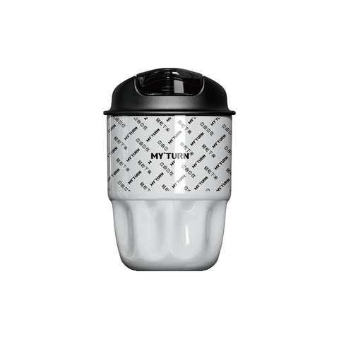 MY TURN Premium Insulated Coffee Cup – 316 Stainless Steel, Leak-Proof, One-Hand Operation, 260ml/450ml (Award-Winning Design for Car & Travel)
