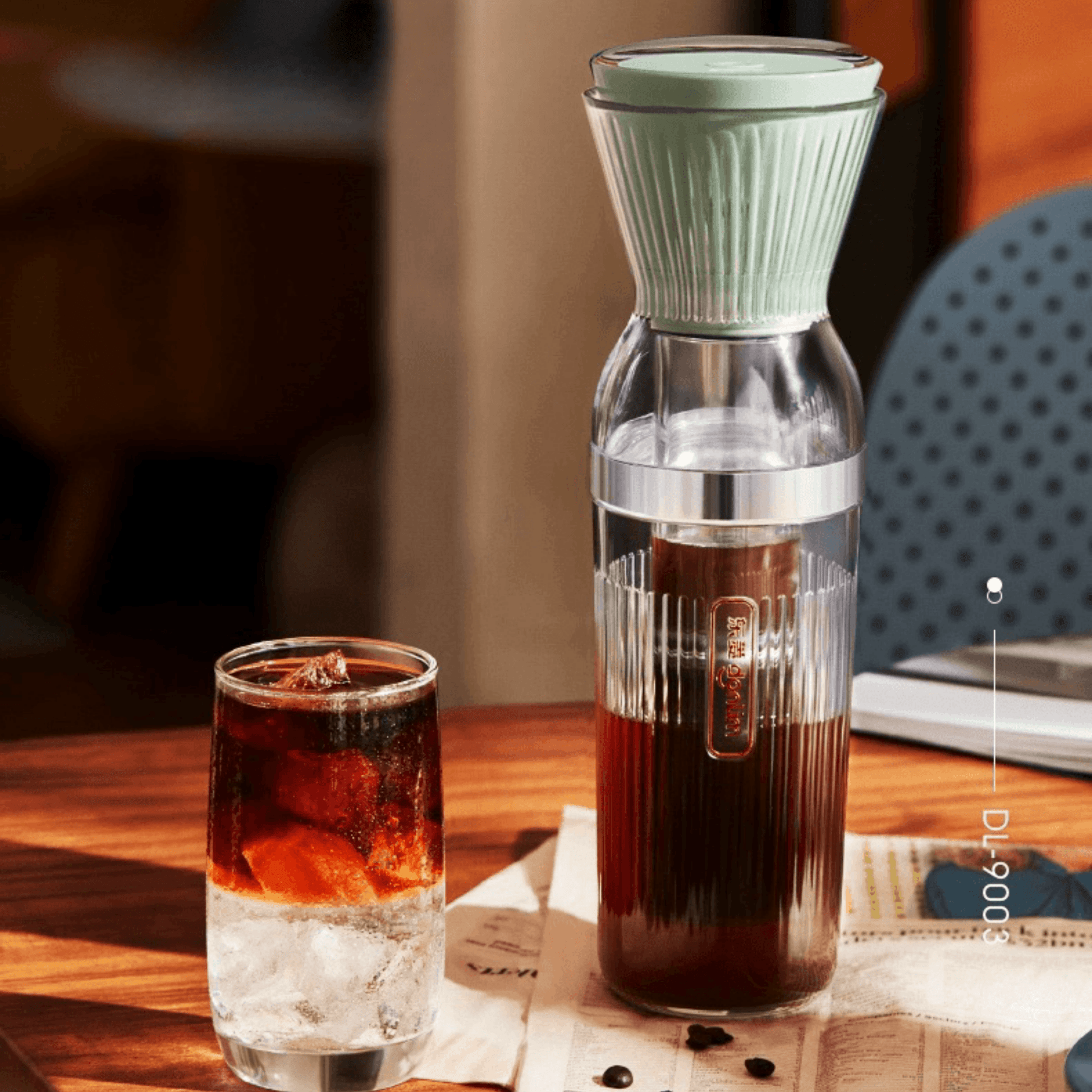 Cold brew coffee cup
