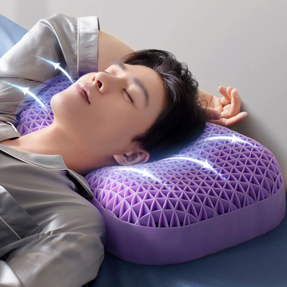 Yimian (Wing sleep) pressure relief honeycomb pillow PRO version for Men