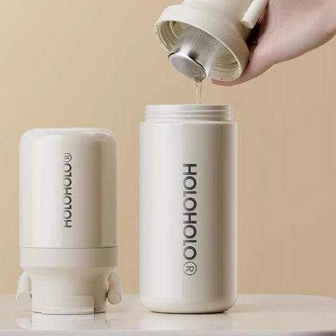 HOLOHOLO LIULIU TEA Separation Thermos Cup – Double Layer Insulation