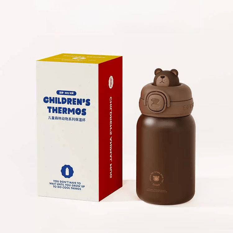 ZOYZOII Forest animal series thermos cup E8