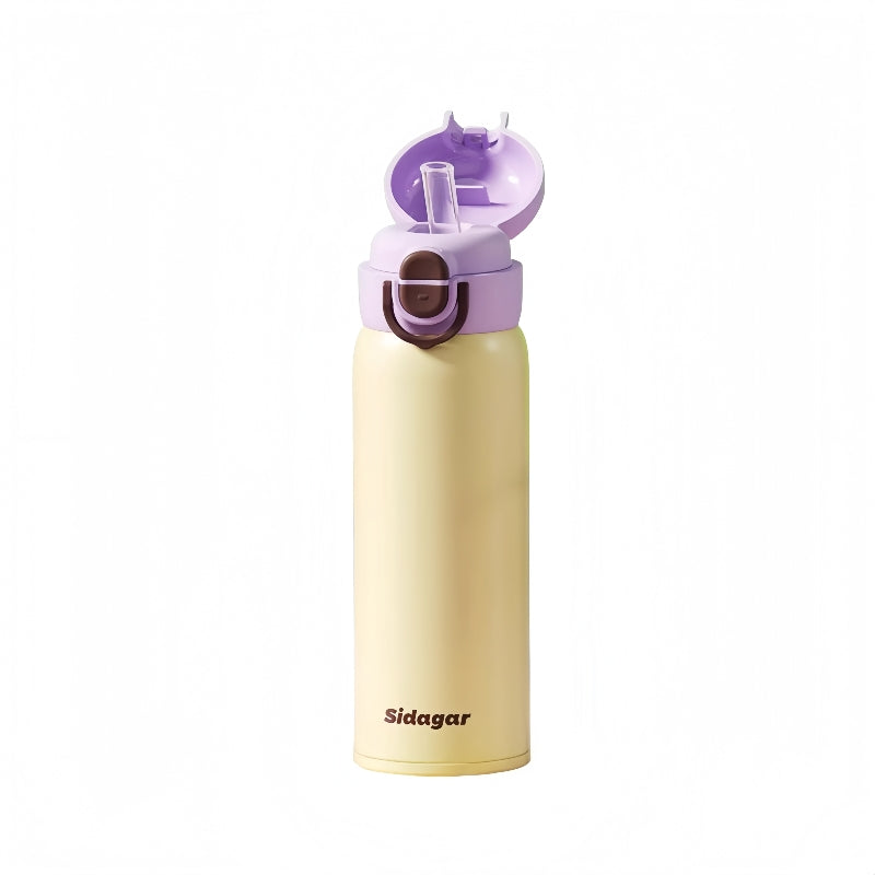 Sidagar Young Blood Cup - 500ml Leak Proof Insulated Stainle Steel Travel Tumbler with Strap