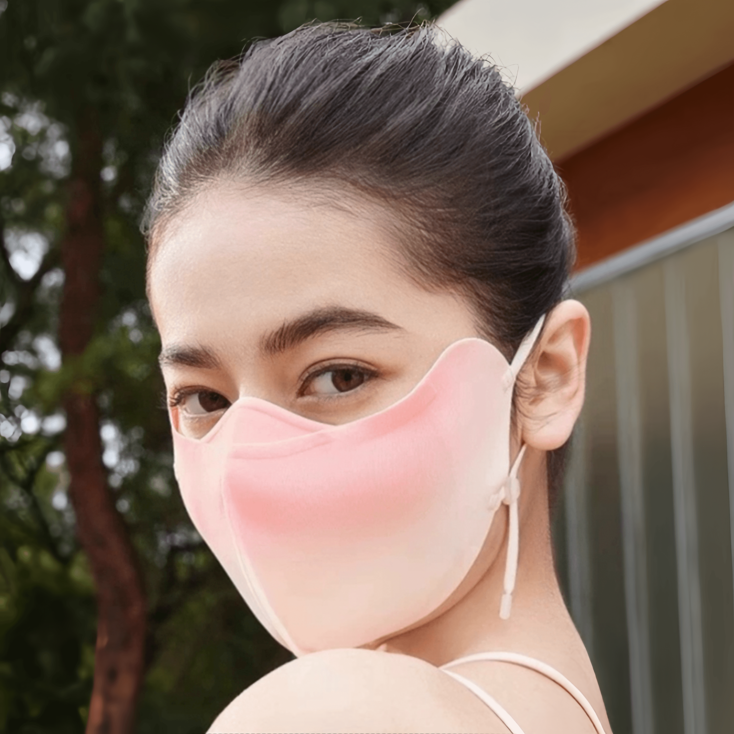 BENEUNDER UPF50+ Women's Sun Protection Face Mask | Eye Corner Coverage