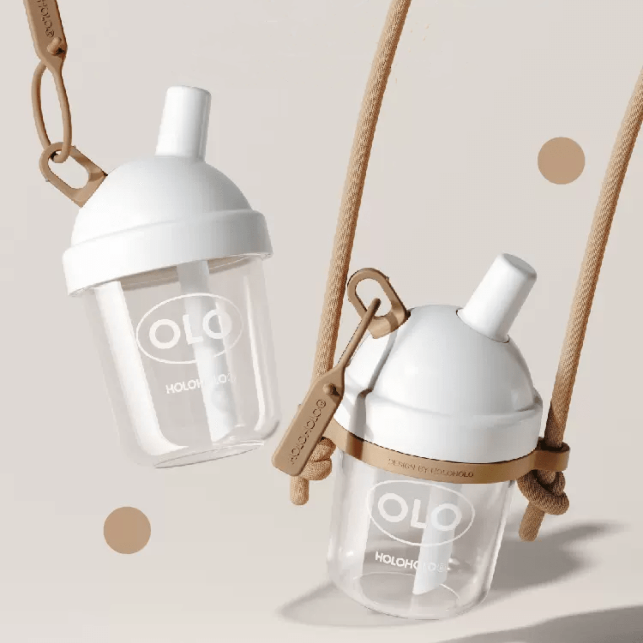 HOLOHOLO 420ml straw cup