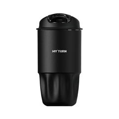 MY TURN Premium Insulated Coffee Cup – 316 Stainless Steel, Leak-Proof, One-Hand Operation, 260ml/450ml (Award-Winning Design for Car & Travel)