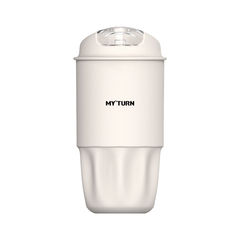MY TURN Premium Insulated Coffee Cup – 316 Stainless Steel, Leak-Proof, One-Hand Operation, 260ml/450ml (Award-Winning Design for Car & Travel)