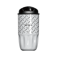 MY TURN Premium Insulated Coffee Cup – 316 Stainless Steel, Leak-Proof, One-Hand Operation, 260ml/450ml (Award-Winning Design for Car & Travel)