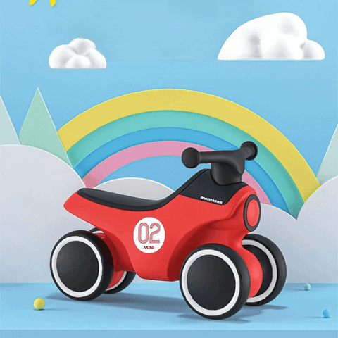 MONTASEN Ride On Push Along Toy Car MINI