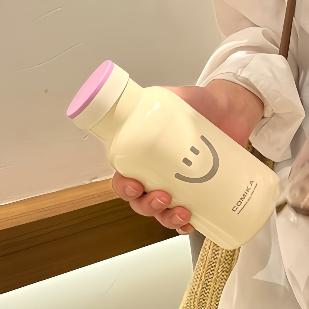 COMIKA Smile Face Thermal Bottle 360ml