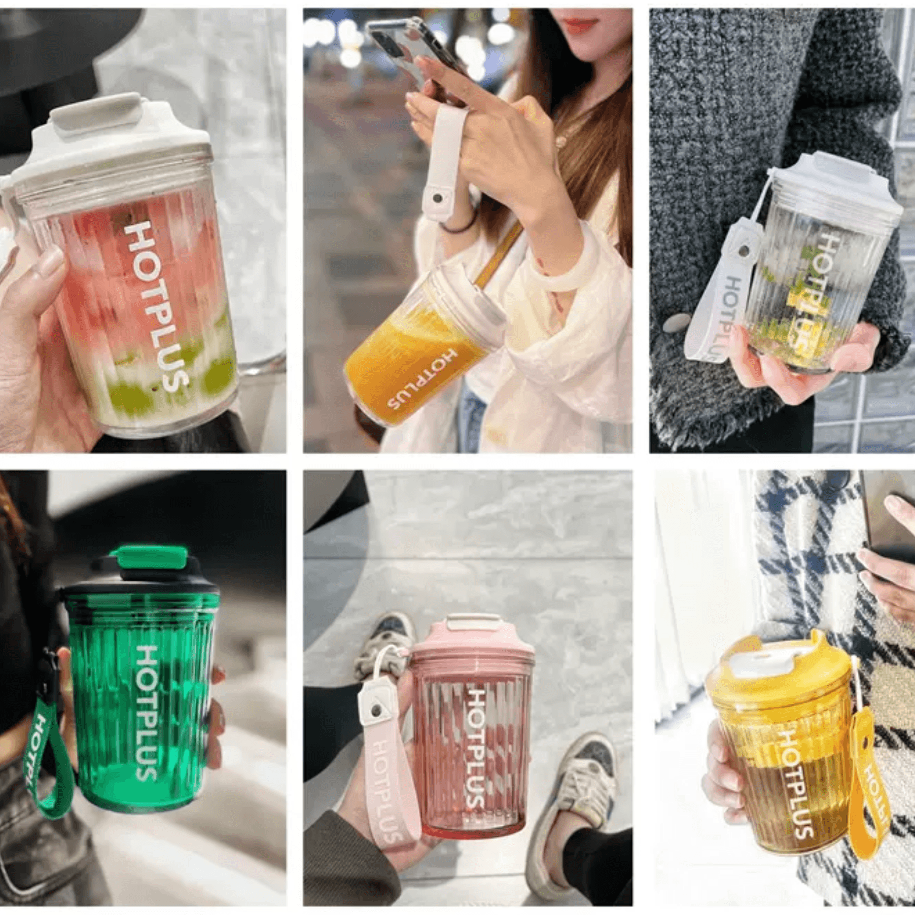 Hotplus Water Bottles, Coffee Mug 450 mililitro Good-looking Tumbler Outdoor Straight Drinking Bottle