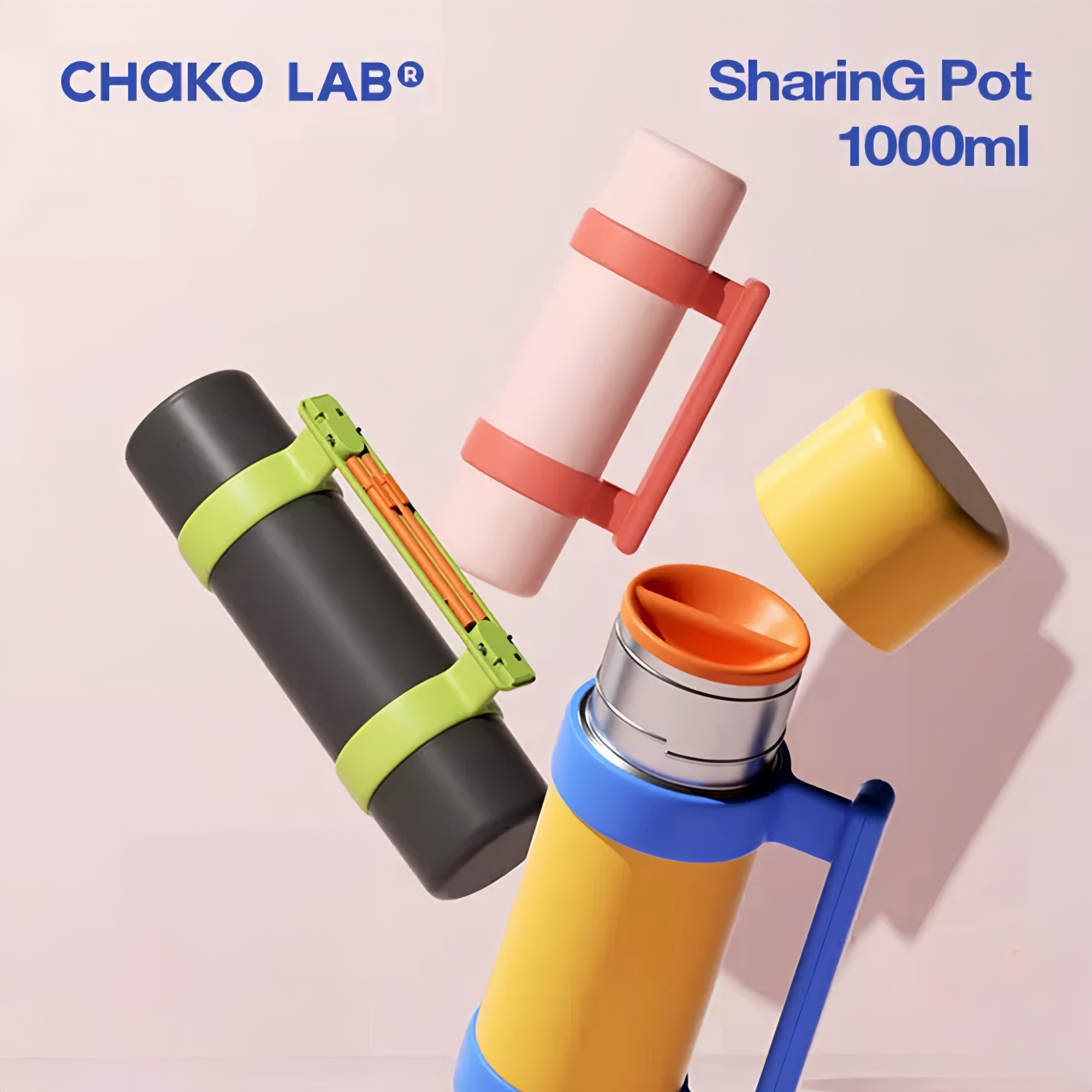 CHAKOLAB Sharing Pot Water Cup 1000ML