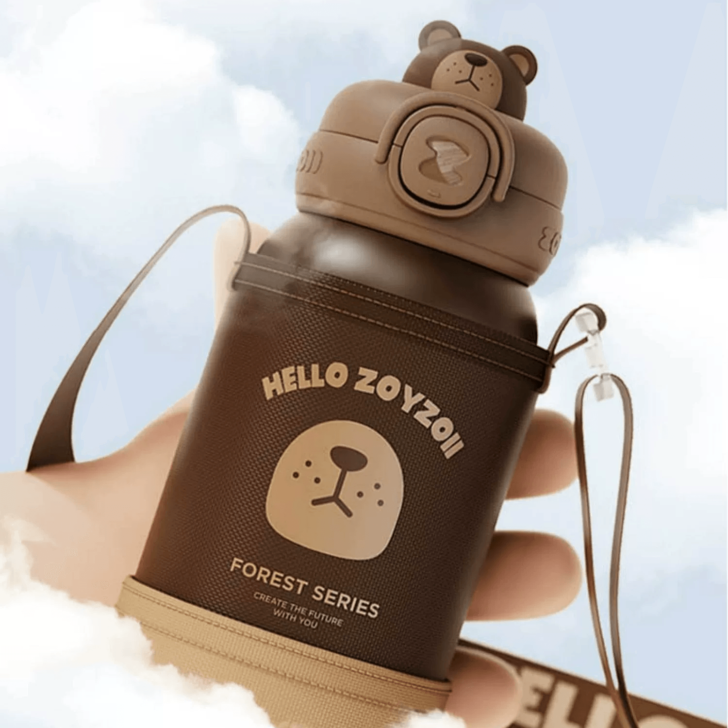 ZOYZOII Forest animal series thermos cup E8