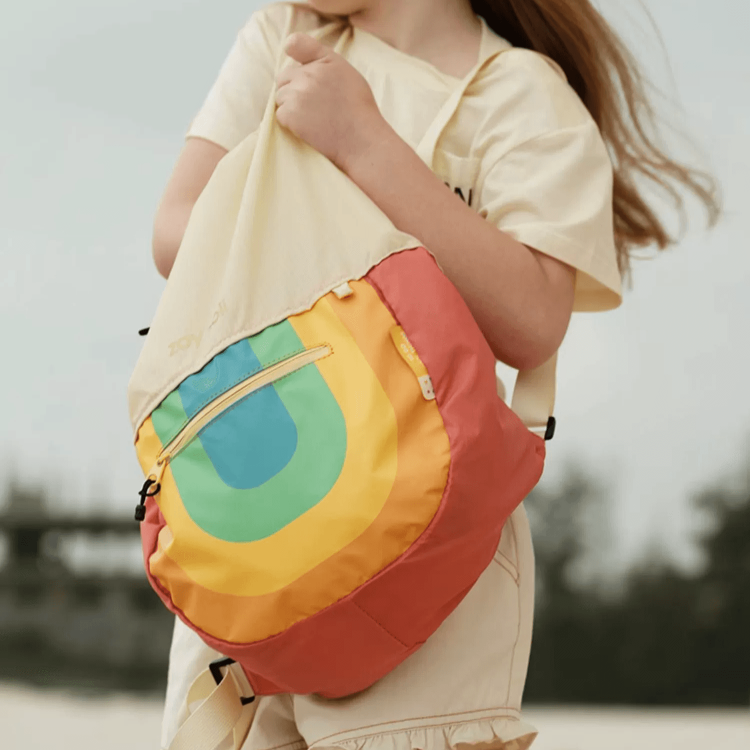 ZOYZOII outdoor drawstring bag for Kids