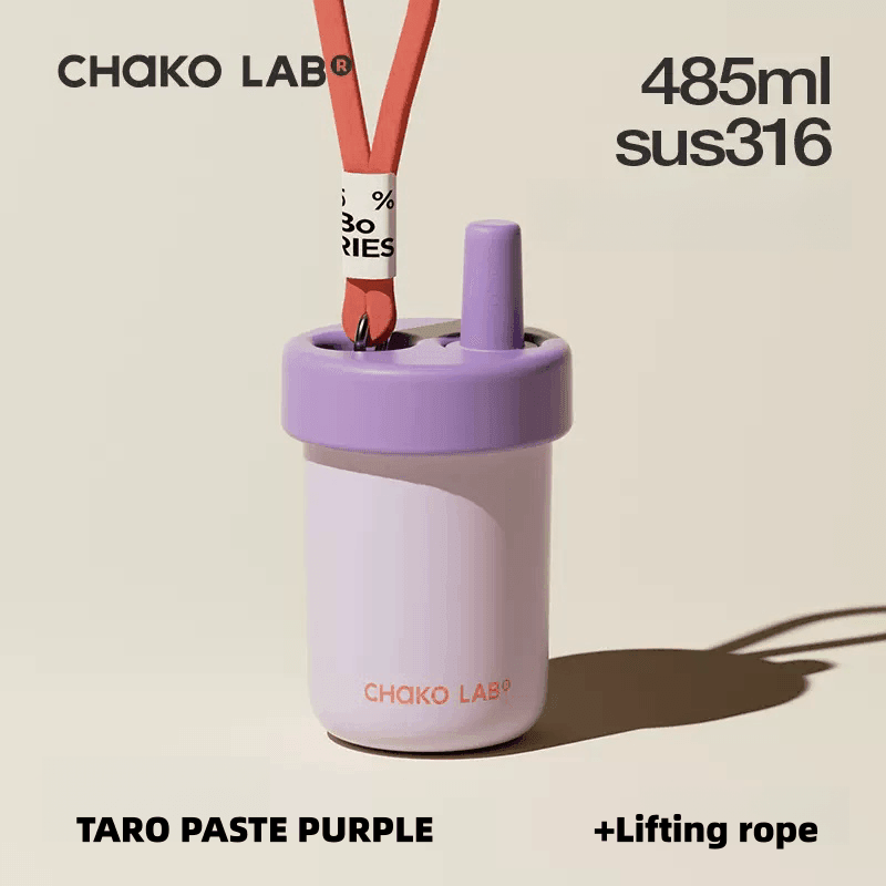 CHAKO LAB Ceramic Insulated BOBO Straw Cup 450ml