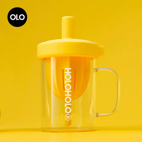 HOLOHOLO ACORN GLASS CUP WITH TEA FILTER 600ml & 1000ml