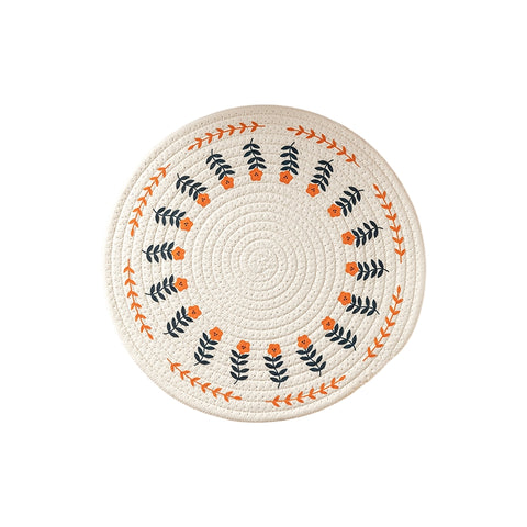 Floret Vintage Cotton Linen Table Mats