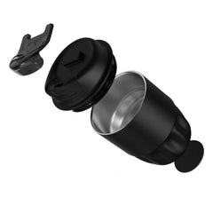 MY TURN Premium Insulated Coffee Cup – 316 Stainless Steel, Leak-Proof, One-Hand Operation, 260ml/450ml (Award-Winning Design for Car & Travel)