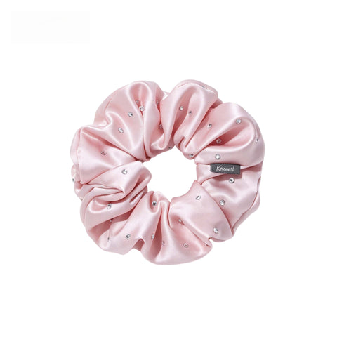 KRRAMEL 22 Momme 100% Mulberry Silk Scrunchie