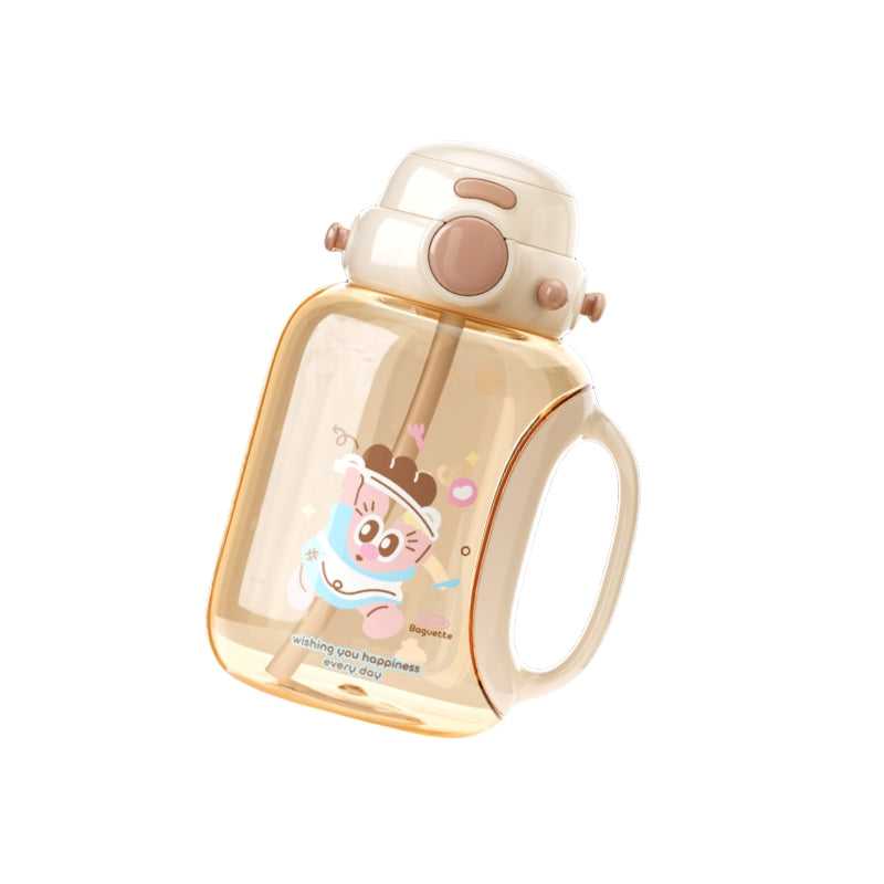 UOOHA PPSU Baby Cup with Dual Straw and Spout Drinking Modes