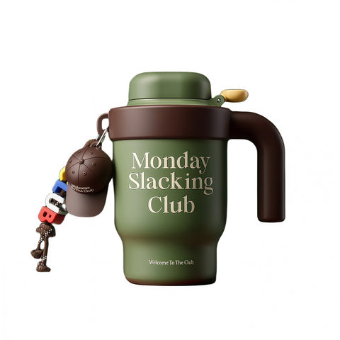 Sidagar Workday Club 590ml Ceramic-Lined Straw Tumbler